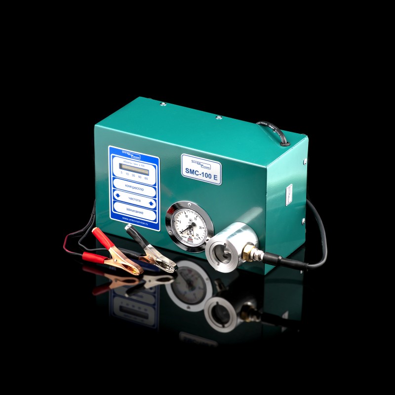 Стенд для диагностики свечей зажигания ДВС SMC-100 E (12V) Стенд для диагностики свечей зажигания ДВС SMC-100 E (12V)