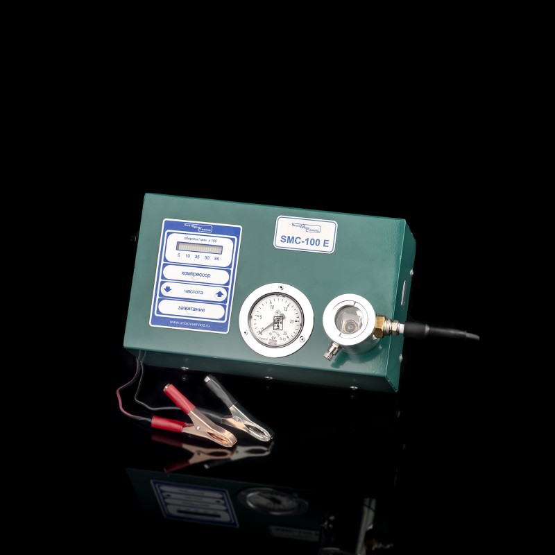 Стенд для диагностики свечей зажигания ДВС SMC-100 E (12V) Стенд для диагностики свечей зажигания ДВС SMC-100 E (12V)