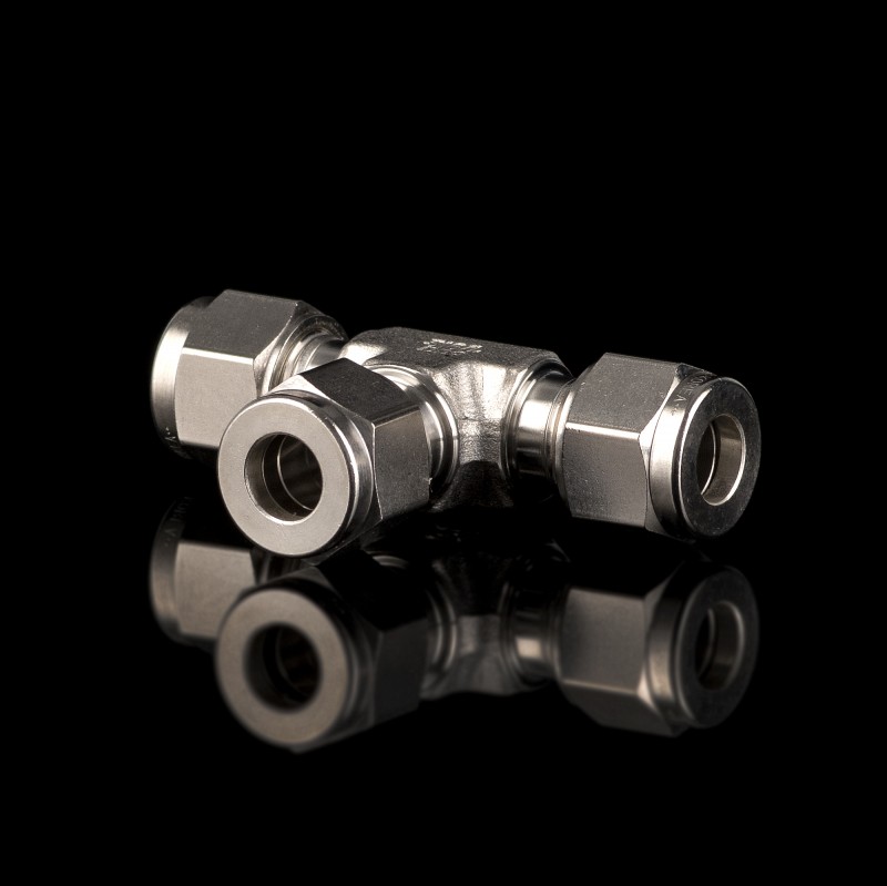 Тройник равнопроходной из нержавеющей стали 8мм Тройник равнопроходной из нержавеющей стали 8мм