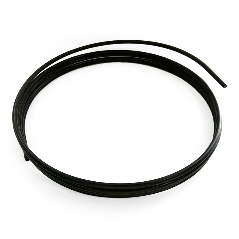 Трубка стальная в оплетке SAVER D8*6, пруток 6м BA02  