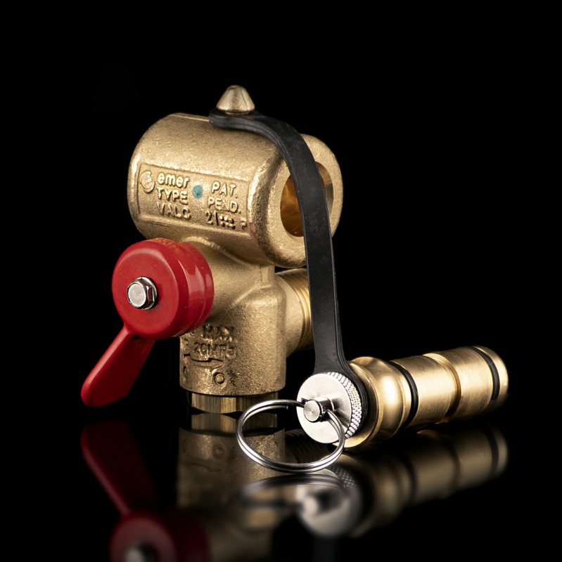 Вентиль заправочный EMER VALC450  М12*1  